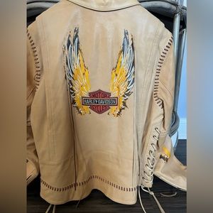 Women’s Leather Harley Davidson Jacket